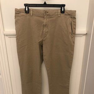 Vineyard Vines Mens Breaker Pants 36x34 Khaki/Tan